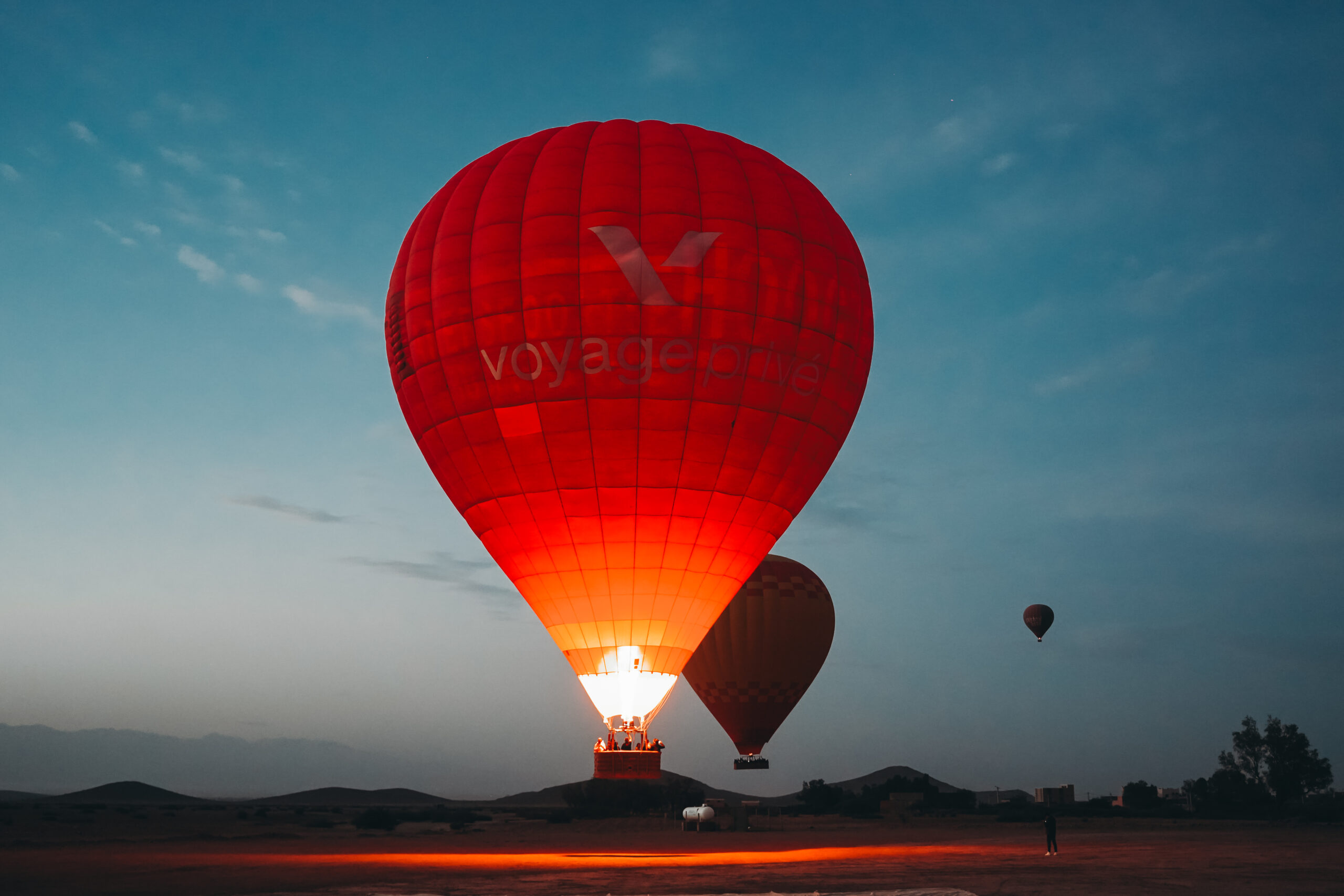 Agadir est le meilleur endroit de vol en montgolfière au Maroc